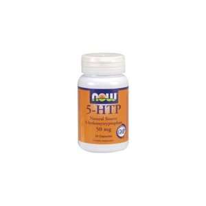  5 HTP 50 mg 5 Hydroxy L Tryptophan by NOW Foods   (50mg 