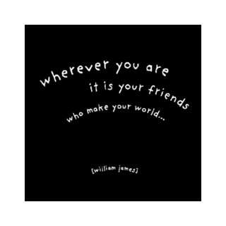  Wherever You Are   William James Black and White Magnet 