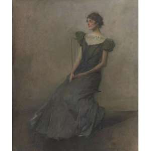  FRAMED oil paintings   Thomas Wilmer Dewing   24 x 28 