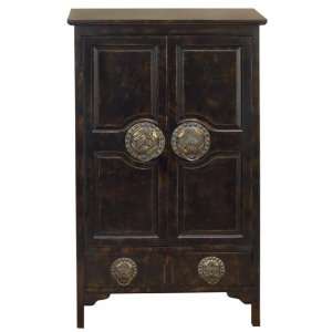    Beautiful Old Fashioned Wood Storage Cabinet