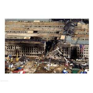  Pentagon Attack Aftermath September 2001 Washington, D.C 