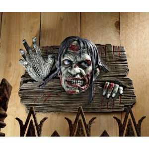  Zombies at the Door Wall Sculpture