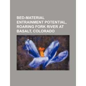  Bed material entrainment potential, Roaring Fork River at 