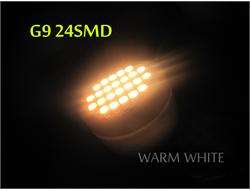   White 3528 CHIP Lamp 230V 24 SMD LEDs 1.5W 80 LM Corridor Light  