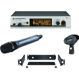   Wireless Sys W/Rackmnt UHF Handheld Wireless Mic System Musical