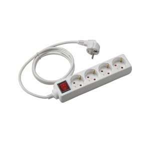   220 240 volt 4 Outlet Continental Europe Power Strip 