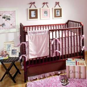  SWATCH   Tickled Pink Crib Bedding Baby