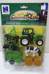 NEW RAY 1/32 COUNTRY LIFE FARM PLAYSET SET 1 A PLASTIC  