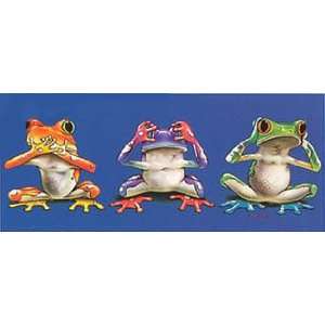  See No Evil Tree Frogs Bath or Beach Towel New Gift
