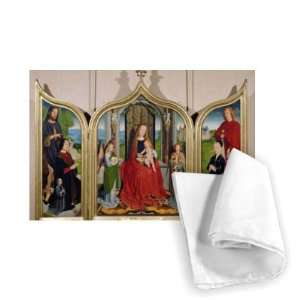  The Triptych of the Sedano Family, c.1495 98   Tea Towel 