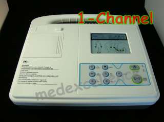 Digital 1 channel single channel EKG machine/ECG  
