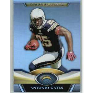 Topps Platinum Gold #76 Antonio Gates   San Diego Chargers (Thick Card 