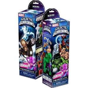  Marvel HeroClix Galactic Guardians Booster Pack Toys 