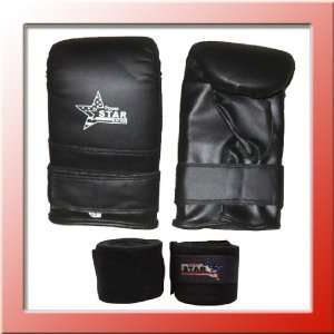   sparring punching training black free hand wrap