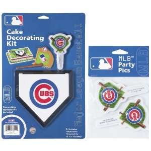 MLB Chicago Cubs Lay on Cake/Cupcake Decorations  Sports 