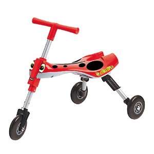  Scuttlebug Red Ladybug Mini Folding Childrens Trike (Red 