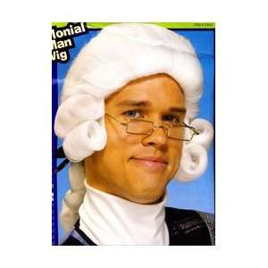  Colonial Man Wigs White Curly Costume Wigs [Toy] 