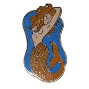    New Collectable Mermaid Scuba Diving Hat & Lapel Pin Jewelry