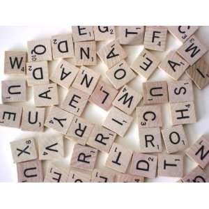  Scrabble Tiles (100 Letter Tiles) 