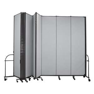  Screenflex 6 H Heavy Duty Freestanding Portable Partition 