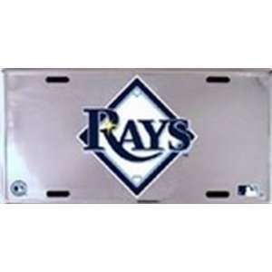 Tampa Bay Rays MLB Chrome License Plate Plates Tag Tags auto vehicle 
