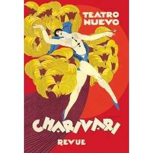    Vintage Art Teatro Nuevo Charivari Revue   01722 8