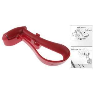   Amico Red Plastic Handle Stainless Steel Cusp Break Hammer Automotive