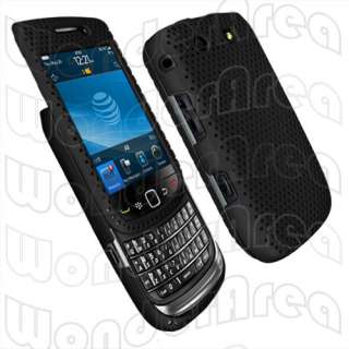 NEW Hard Mesh Grid Case Cover for Blackberry Torch 9800  