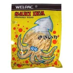 Wel Pac, Cuttlefish Saki Ika, 2 Ounce (12 Pack)  Grocery 