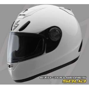Scorpion EXO 700 Motorcycle Helmet   Solid White (2X Large   01 100 05 