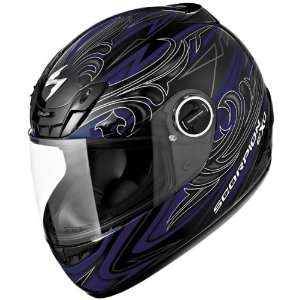  Scorpion Synergy EXO 400 Sportsbike Motorcycle Helmet   Blue 