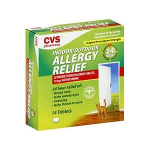  CVS Indoor / Outdoor Allergy Relif   14 Tabs Health 