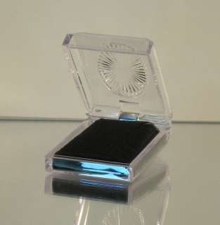 Acrylic Crystal  Type Jewelry Case Pendant Earring Box  
