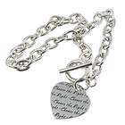 new popular ctr one heart charm lds bracelet expedited shipping