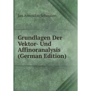   (German Edition) Jan Arnoldus Schouten  Books
