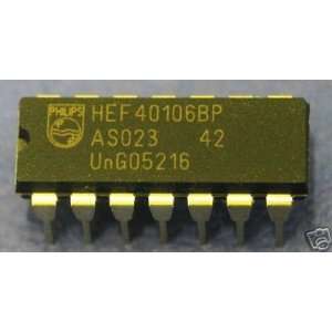   HEF40106BP Inverting Schmitt trigger 4pc FL.US 