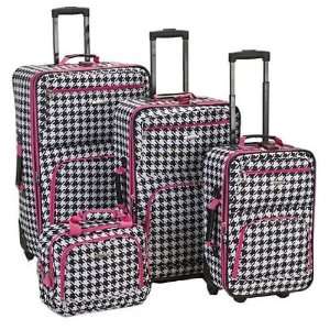 com Fox Luggage F105 KENSINGTON PINK 4 Pc Kensington Pink Luggage Set 