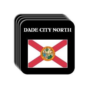 US State Flag   DADE CITY NORTH, Florida (FL) Set of 4 Mini Mousepad 