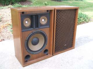 SANSUI SP 2500 5 DRIVER, 3 WAY SPEAKER SYSTEM, REAL WOOD, HEAVY 