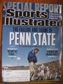   Illustrated Penn State Joe Paterno Jerry Sandusky SCANDAL 2011  
