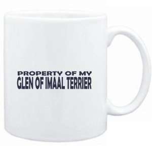 Mug White  PROPERTY OF MY Glen of Imaal Terrier EMBROIDERY  Dogs