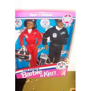  Barbie & Ken Deluxe Gift Set   Air Force   African 