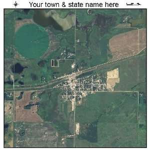   Photography Map of Medina, North Dakota 2010 ND 