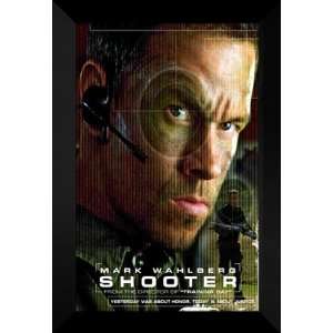  Shooter 27x40 FRAMED Movie Poster   Style H   2007