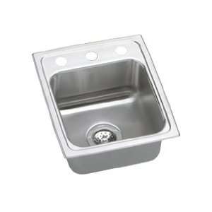 Elkay Sinks LR1316 Elkay Drop in Single Bowl Sink Stainless Steel 1 