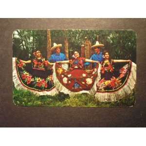 Dance, Isthmus of Tehuantepec, Mexico 1970s Postcard not 