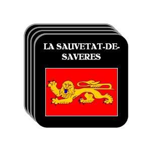 Aquitaine   LA SAUVETAT DE SAVERES Set of 4 Mini Mousepad Coasters