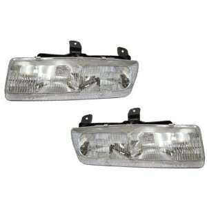  Saturn S Series Replacement Headlight Assembly   1 Pair 