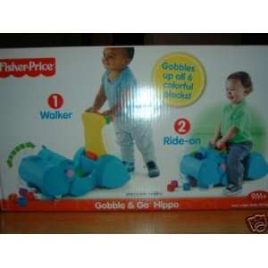  FISHER PRICE GOBBLE AND GO HIPPO/Gobble & Go Hippo 
