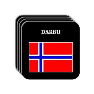  Norway   DARBU Set of 4 Mini Mousepad Coasters 